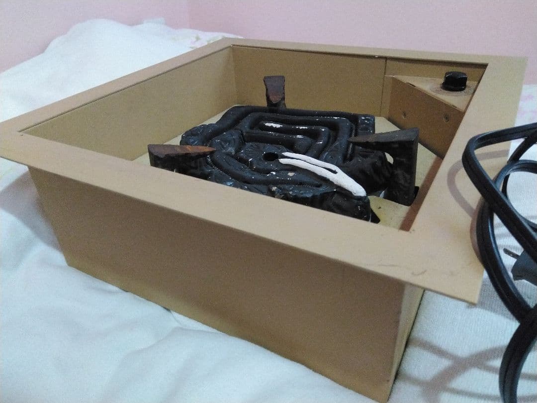 炉壇　電熱器　野々田式　炭型