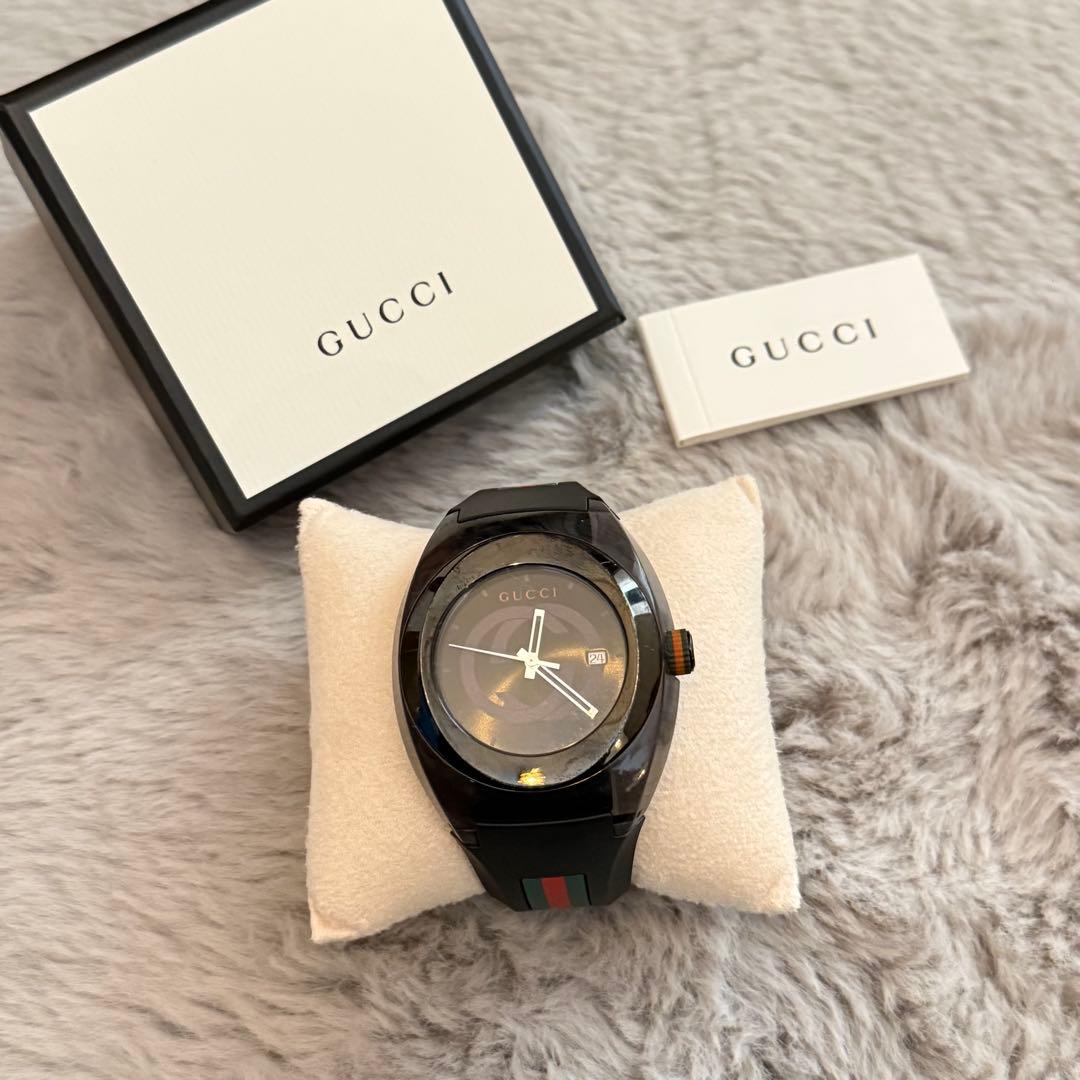 【美品】GUCCI 腕時計 箱なし　SYNCシェリーライン