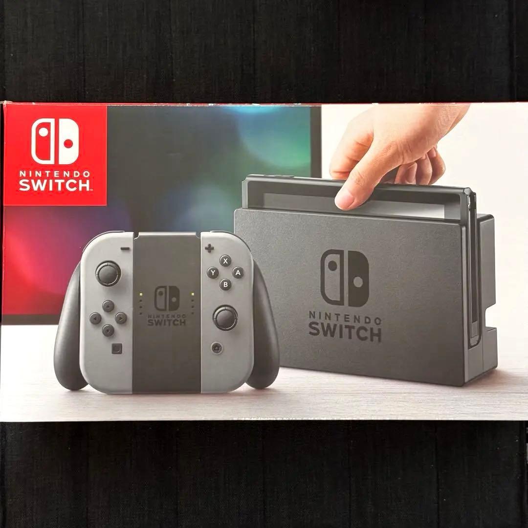 Nintendo Switch 本体 グレー Joy-Con(L/R)