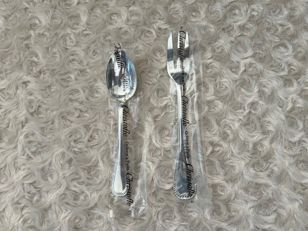 クリストフル　カトラリーセット　マルメゾン　スプーン＆フォーク〈12本セット〉