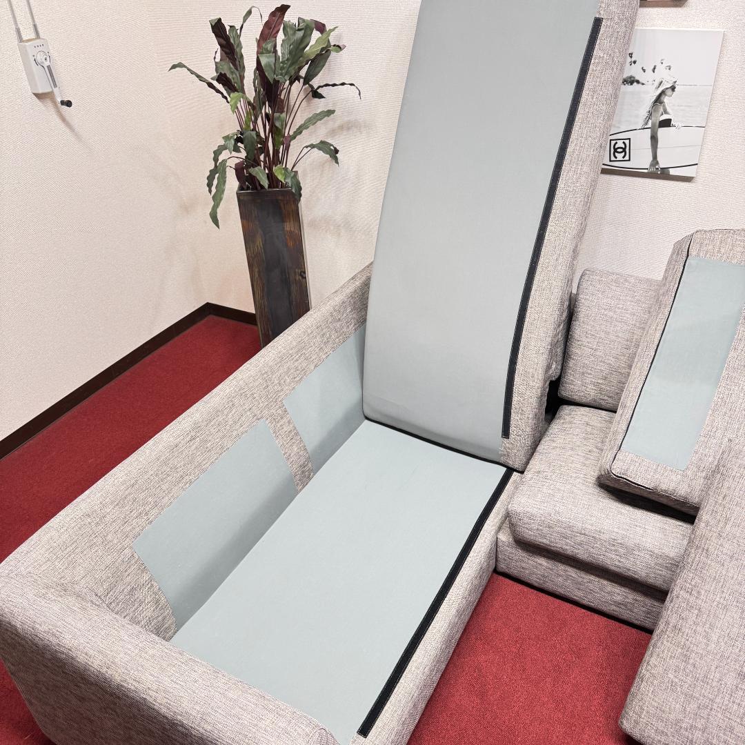 東京23区送料無料　超美品ニトリ L字ソファー　3人掛け