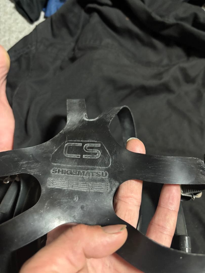 SHIGEMATSU CS ガスマスク 2フィルター付き