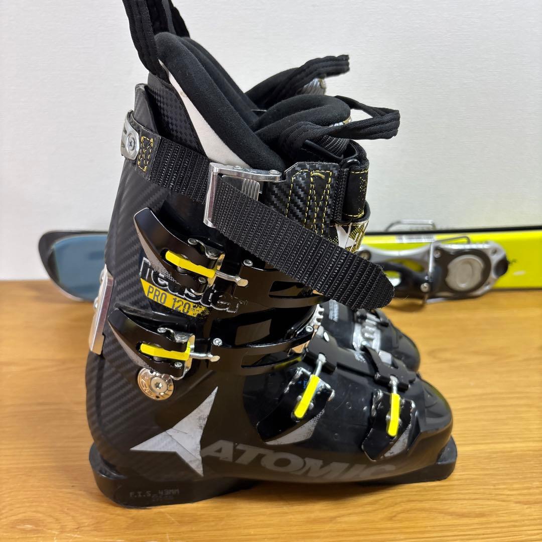 メンズ　ショートスキー　ATOMIC　FISCHER 25-25.5cm ブーツ