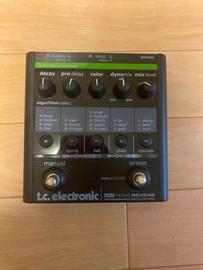 ギター t.c. electronic Nova Reverb