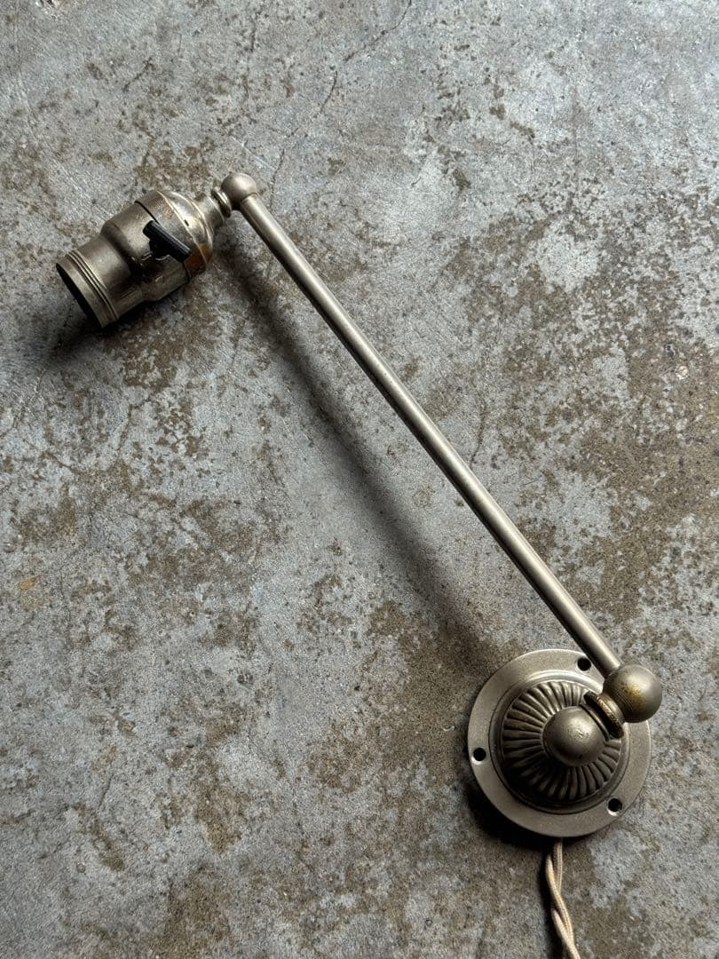 NICKEL PLATED スウィングアーム ランプ　faries