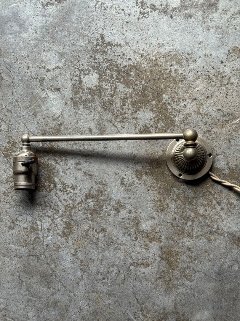 NICKEL PLATED スウィングアーム ランプ　faries