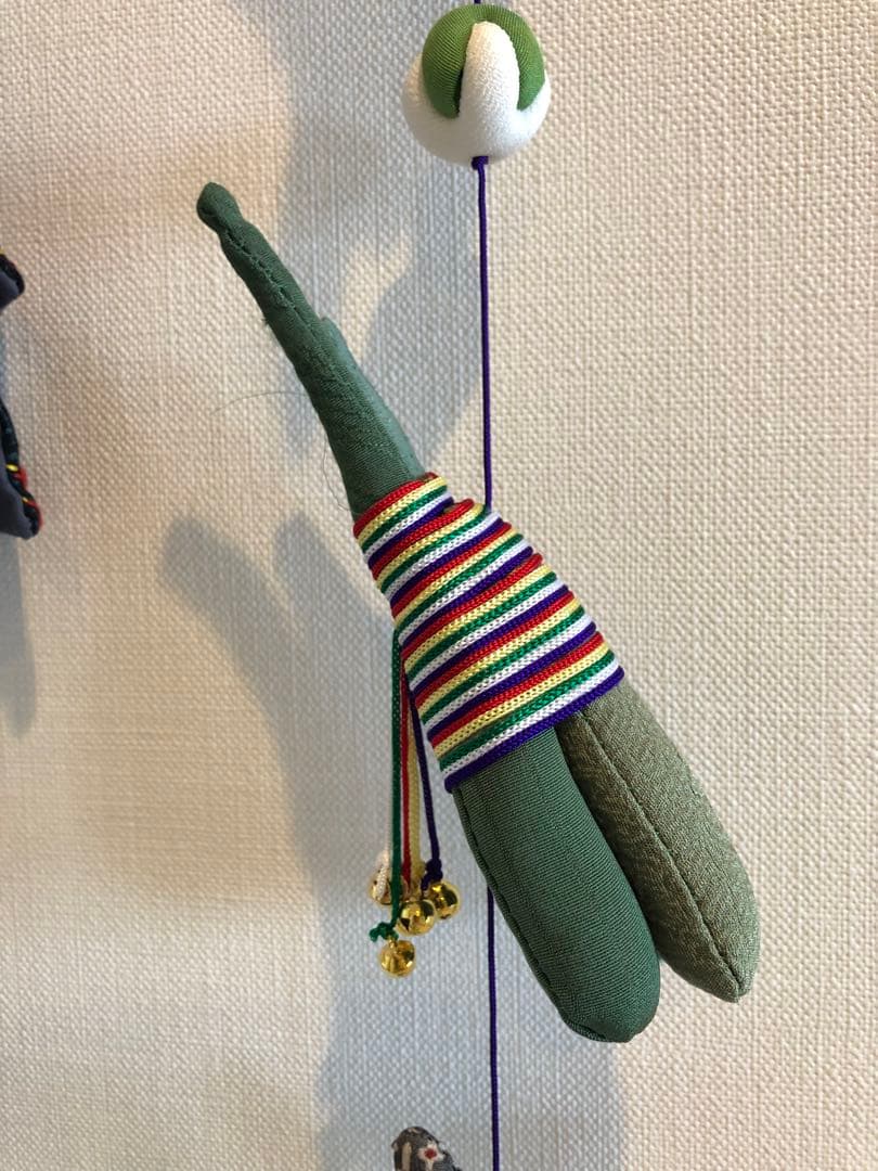 端午の節句の壁掛け④　吊るし飾り　吊るし雛