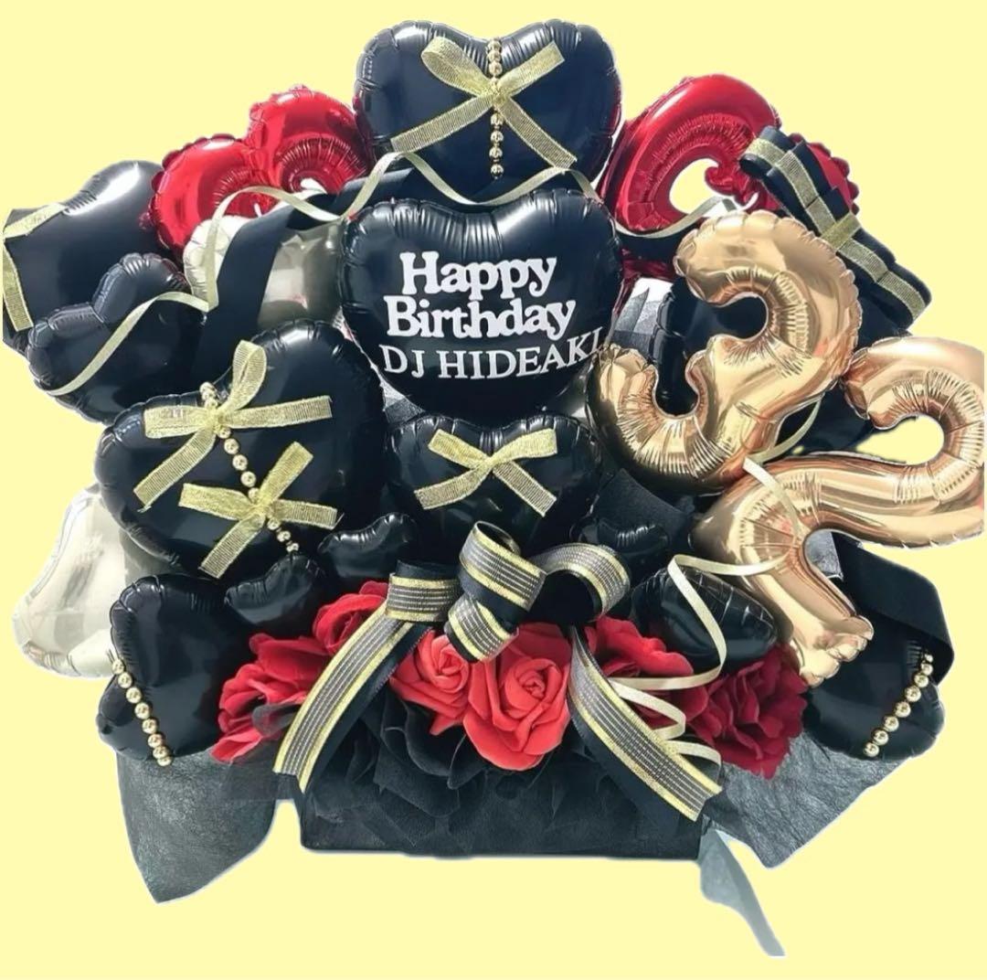 卒業式　バルーンブーケ　バルーンギフト　推し活　生誕祭　オーダー　名入れ　花束