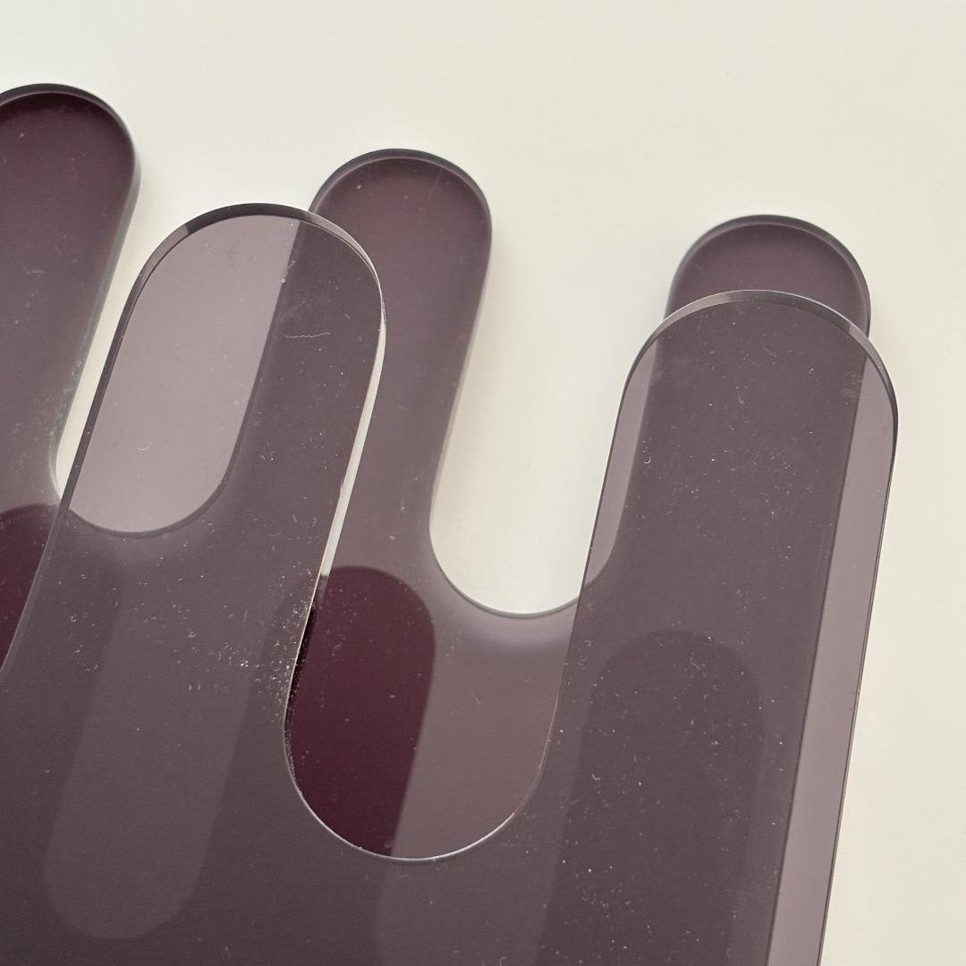 ヴィンテージ　アクリル　マガジンラック　スリッパラック