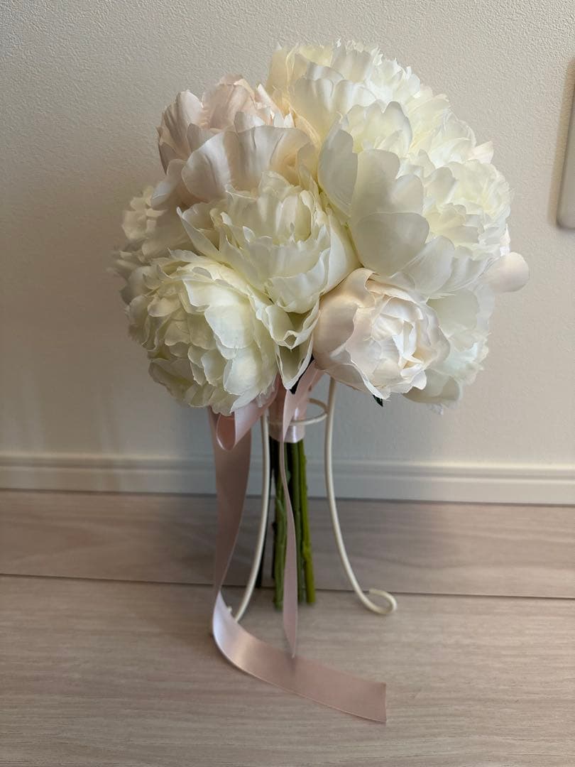 芍薬　ブーケ　ウエディング