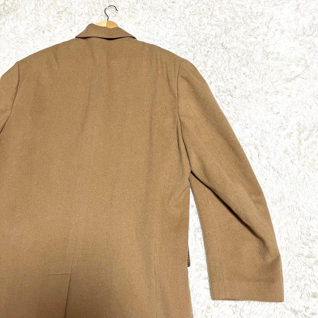 ✨美品✨希少 B＆T CLUB キャメル100% ダブルチェスターコート 2XL