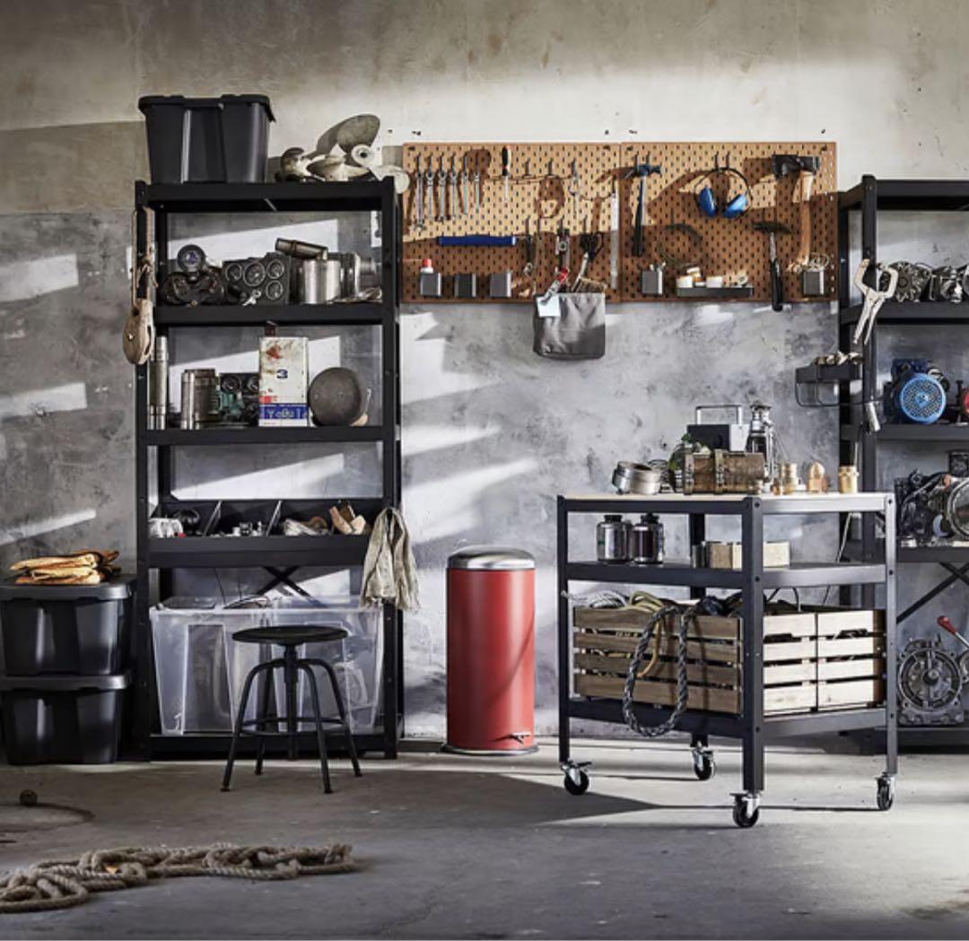 IKEA BROR ブロール スチールラック ⭐︎引き取り限定⭐︎