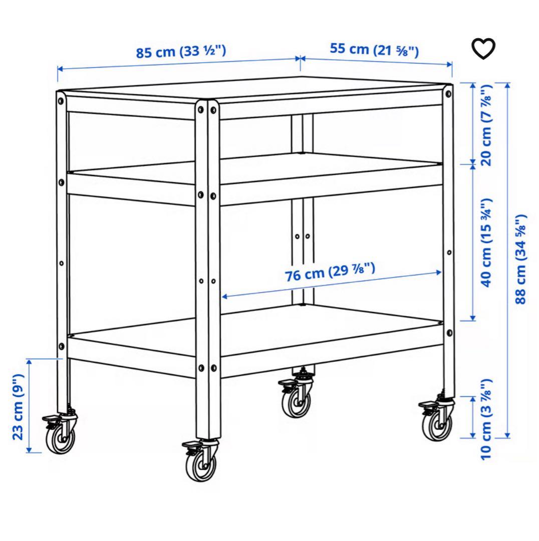 IKEA BROR ブロール スチールラック ⭐︎引き取り限定⭐︎
