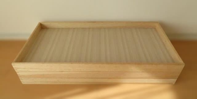 きもの収納　桐箱３段