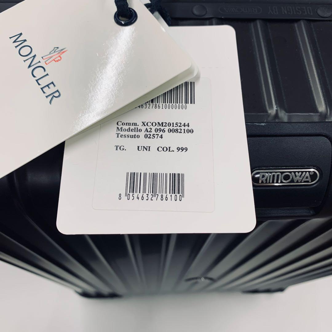 H*R様 【未使用】RIMOWA × MONCLER トパーズ ステルス スーツ