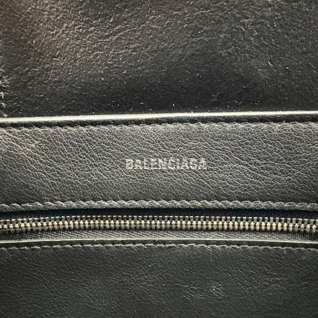 バレンシアガ エブリデイ 2way トートバック XXS ブラック レザー