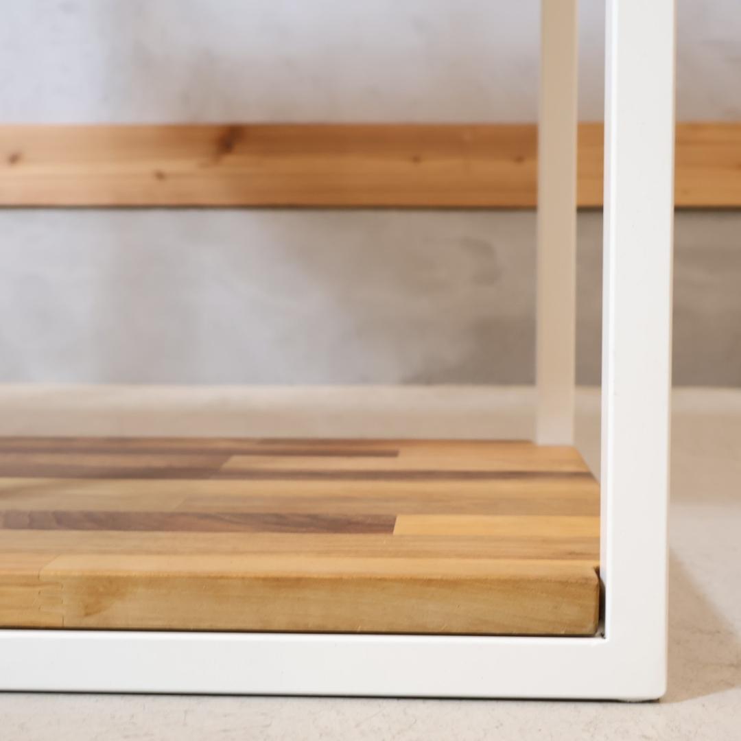 STUDIO APEIRON オープンシェルフ 本棚 飾り棚 ラック 無垢材