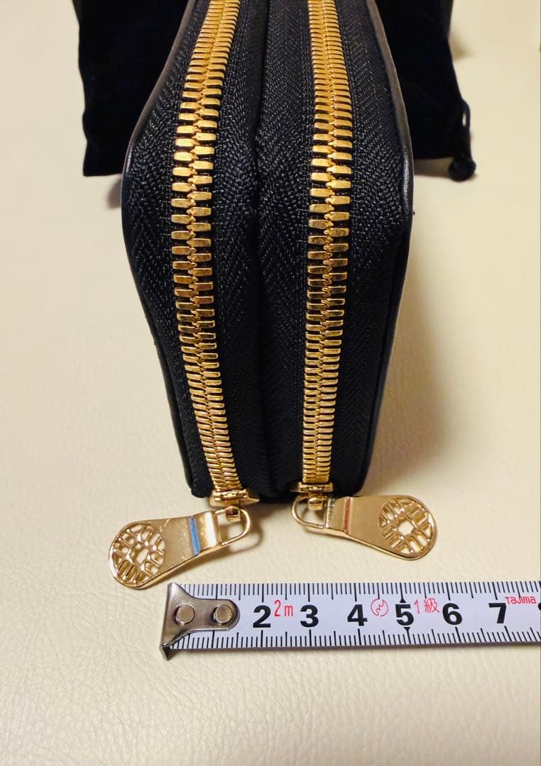 mutaガルーシャ ミニツインジッパーハーフサイズ財布 新品(黒)人気カラー