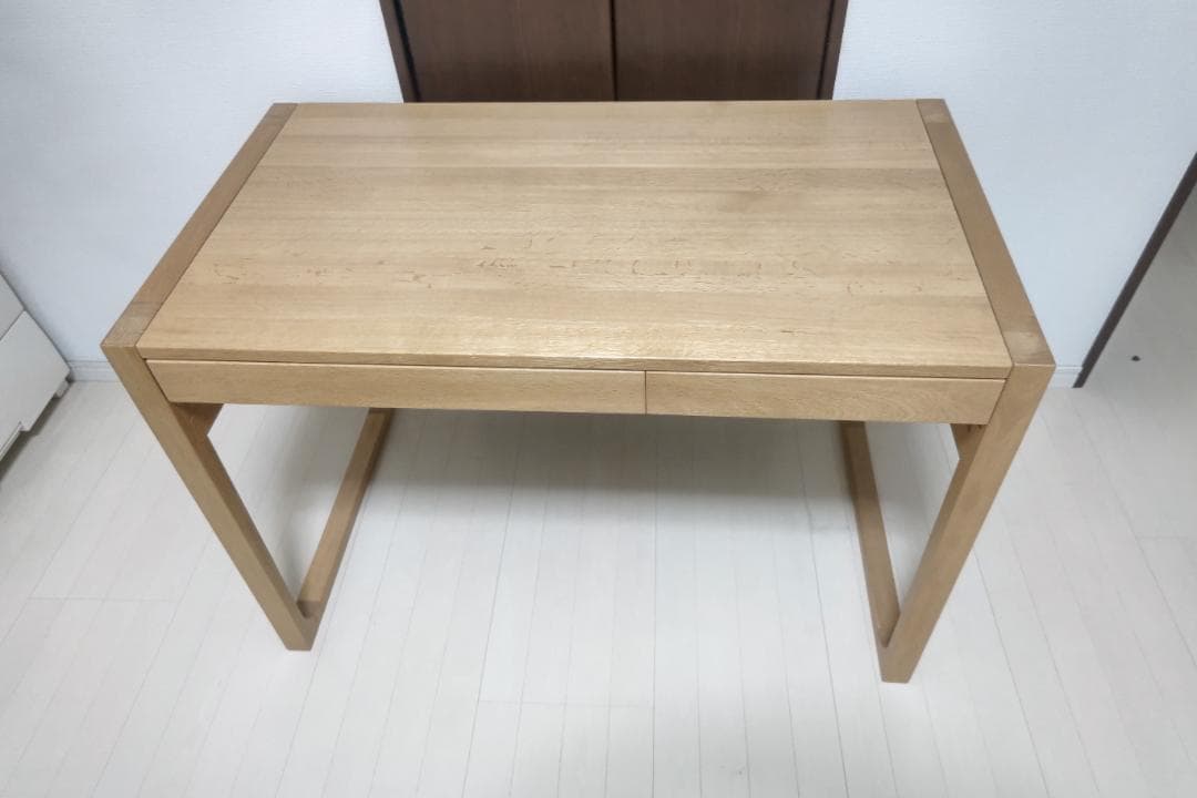 浜本工芸 学習デスク 引き出し付き 二点セット①机