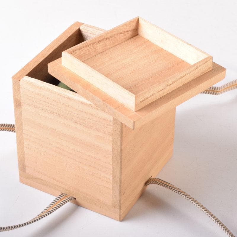 茶道具　輪島塗　小池敏夫（静峯）作　螺鈿装飾　草文　棗　共箱　V　8274