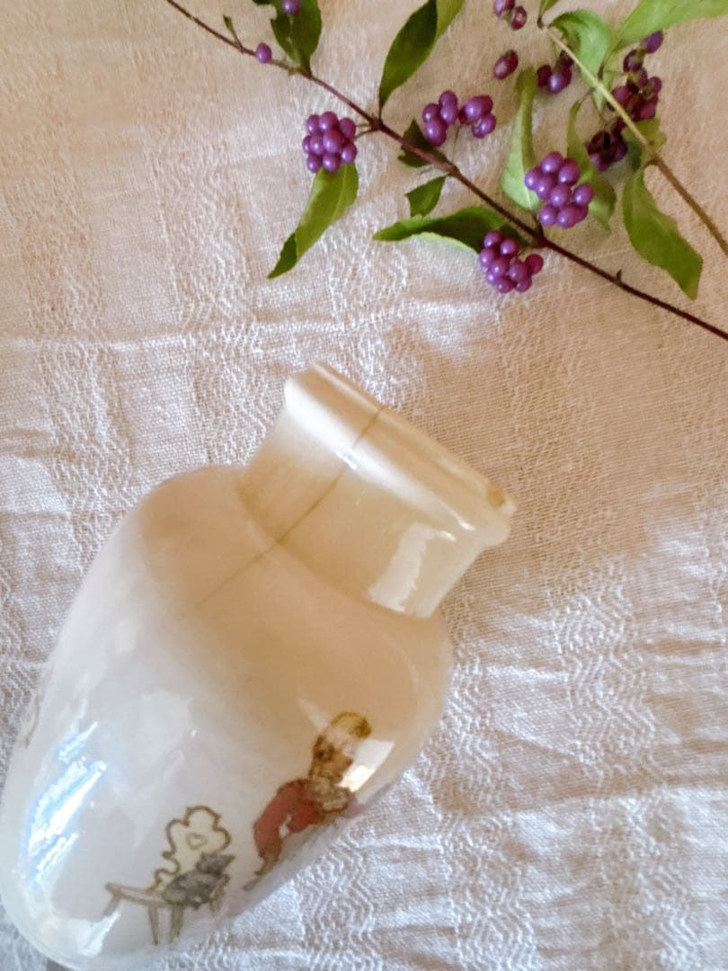 フランスアンティーク　K&G Lunéville マスタードポット②