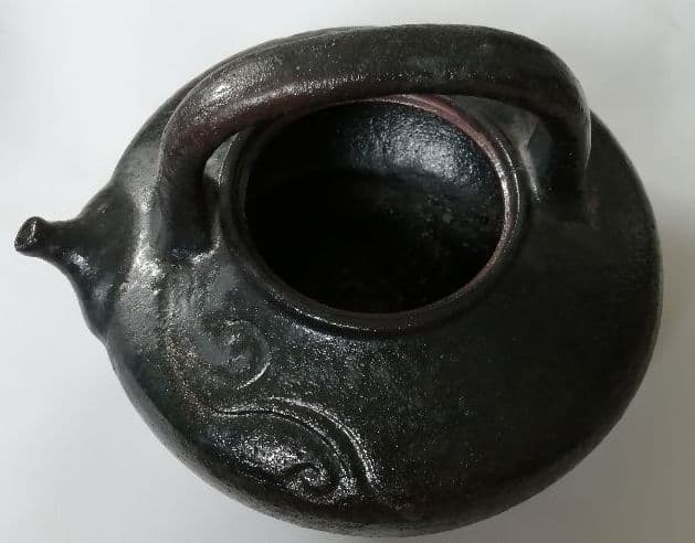 長崎　愛宕焼　土瓶