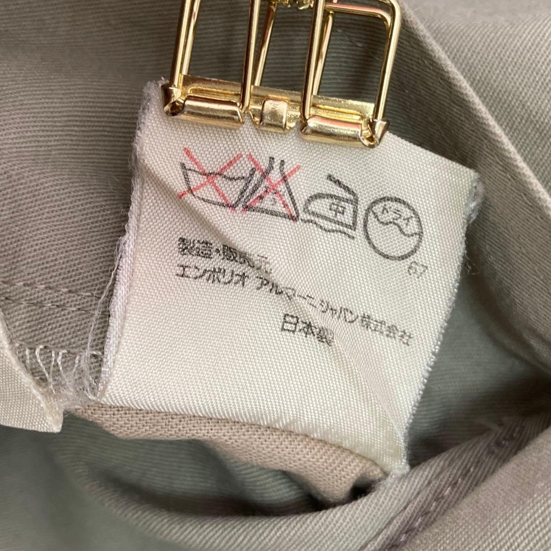 EMPORIO ARMANI トレンチコート ベージュ L キレイめ ビジネス