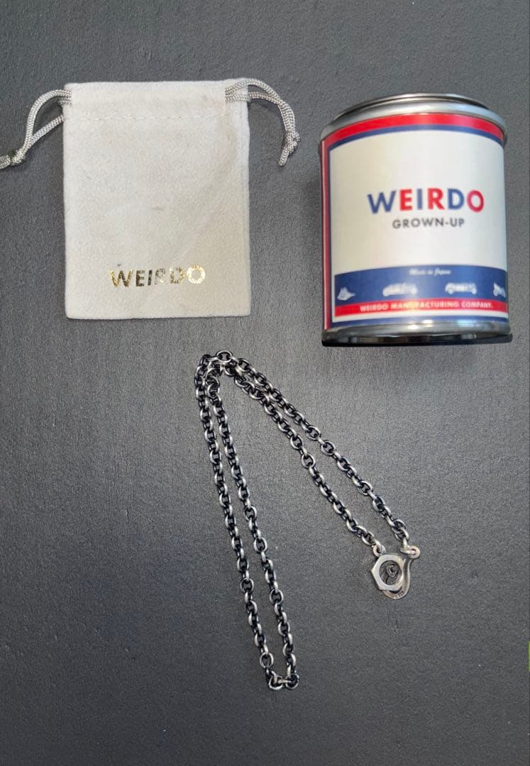 WELRDO ネックレス　ナットチェーン