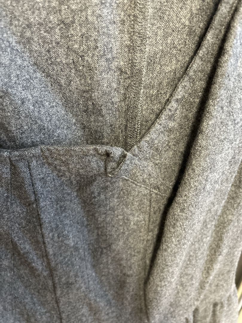 COMME des GARÇONS グレー ワンピース