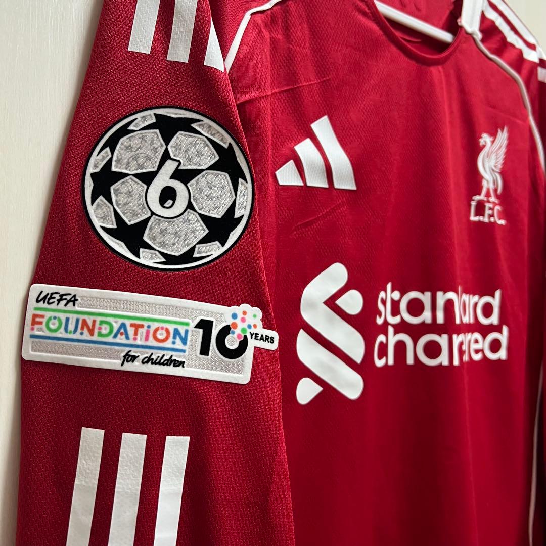 h*i様 リヴァプール　ショボスライ　選手着用モデル長袖ユニフォーム