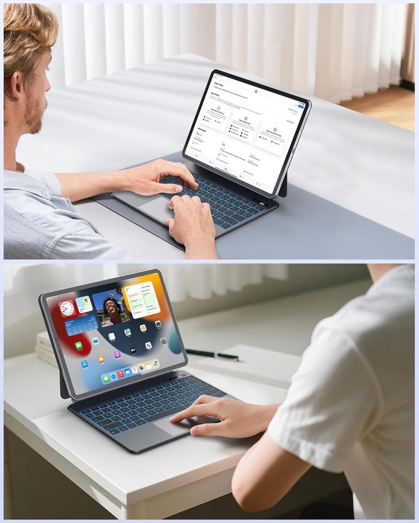 マジックキーボード 磁気キーボードケース 12.9インチiPad用