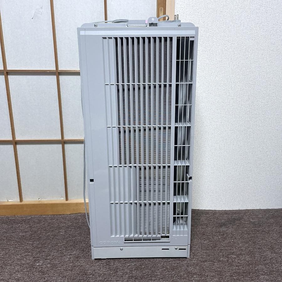 コロナ 窓用エアコン ～7畳 CW-1619 窓枠/リモコン付き