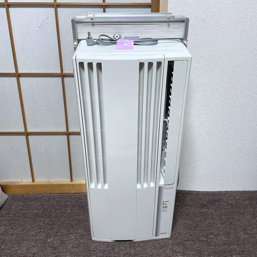 コロナ 窓用エアコン ～7畳 CW-1619 窓枠/リモコン付き