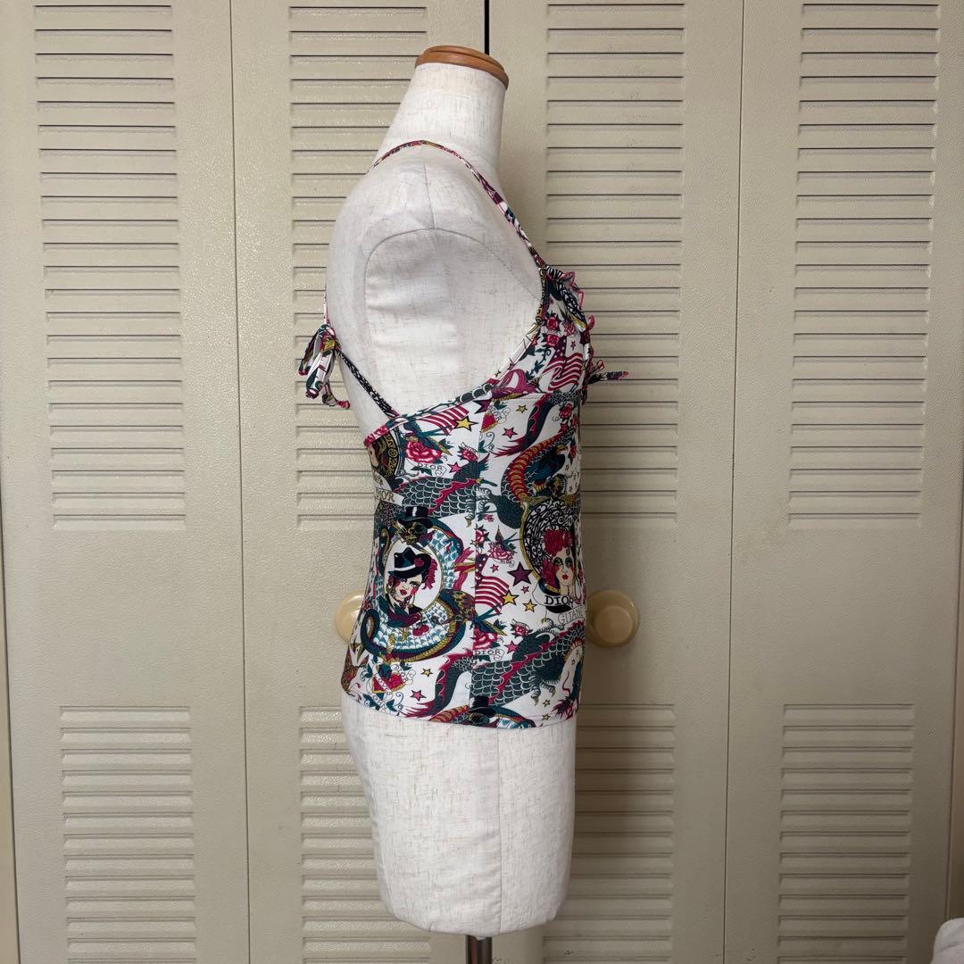 クリスチャンディオール キャミソール　レア　ヴィンテージ　90s Dior 中華