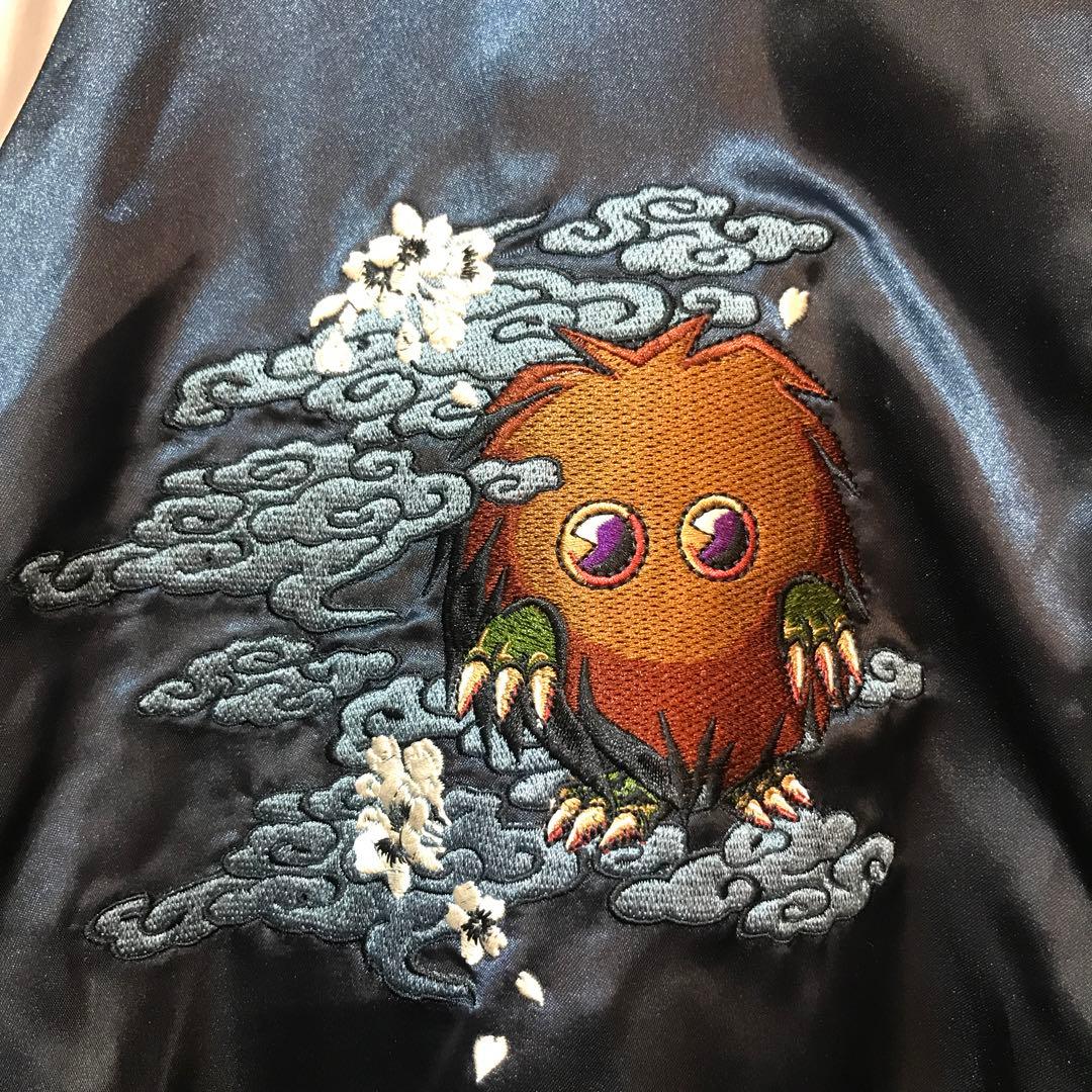 COSPA 刺繍スカジャン 遊☆戯☆王デュエルモンスターズ　青眼の究極竜