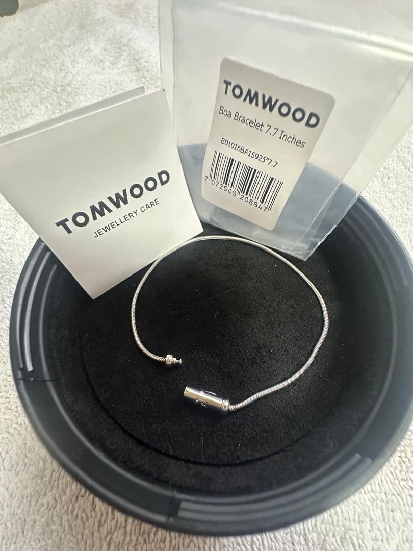 TOMWOOD Boa Bracelet 7.7インチ シルバー