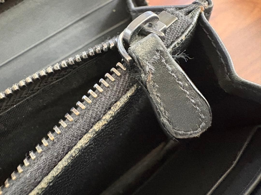 週末セール‼️Bottega Veneta 編み込みレザー長財布