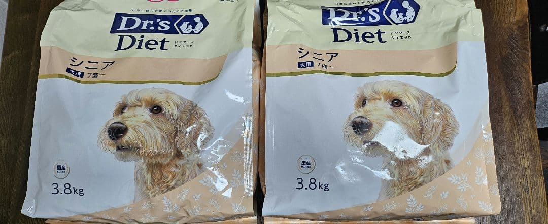 新品未開封 ドクターズダイエット(シニア7歳〜)3.8k2個セット