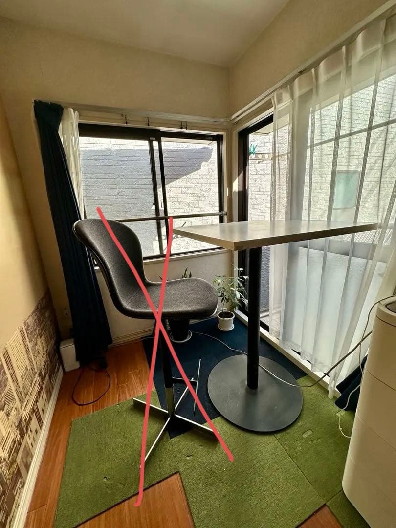 BoConcept バーテーブル&バーチェア2脚セット