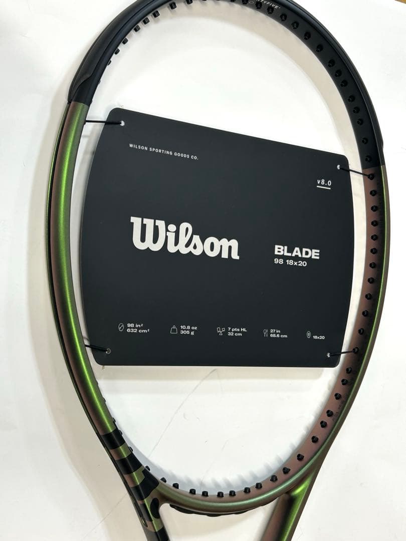 ま*る様 ウイルソンブレード98 18×20V8 グリップサイズ2