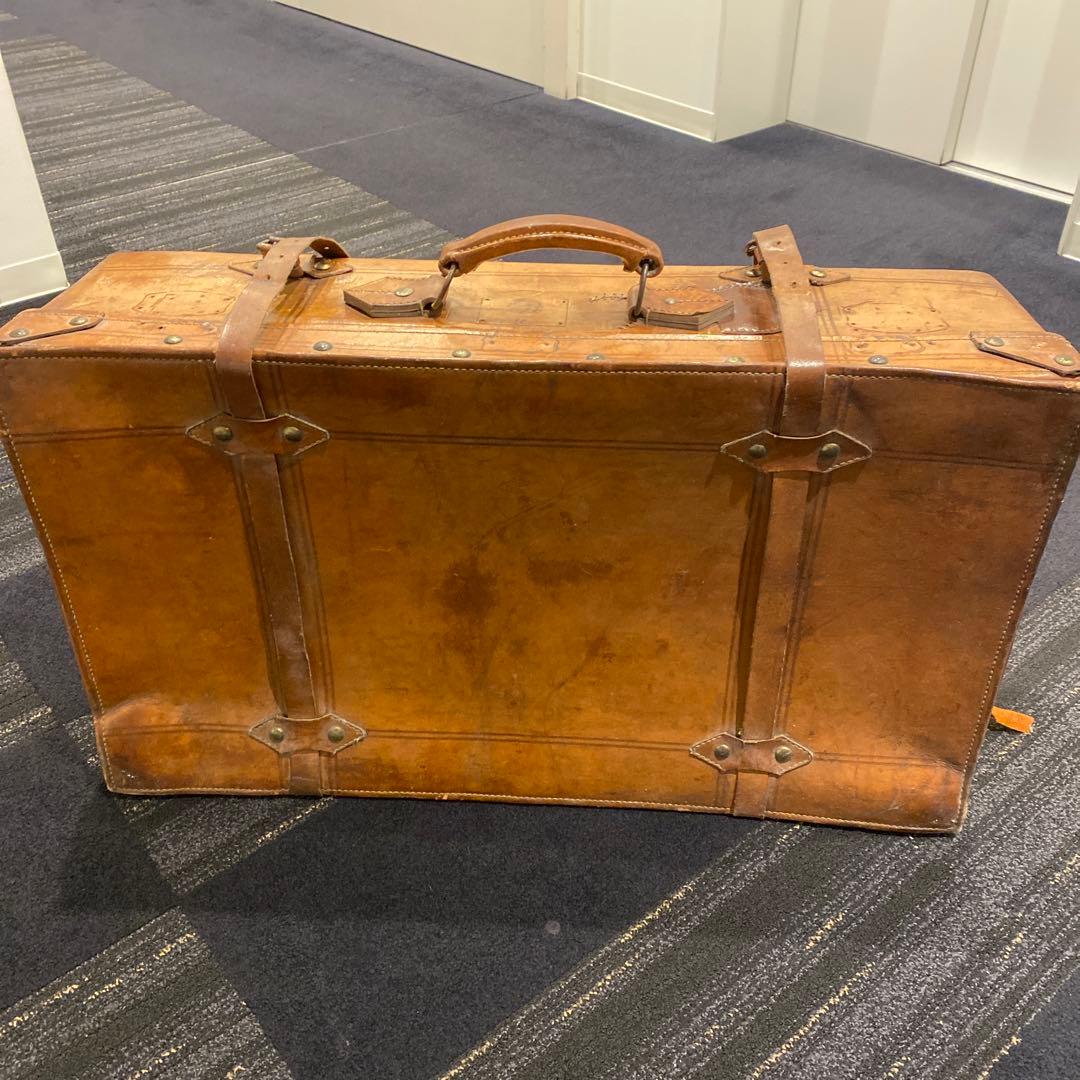 アンティーク風　トラベルバッグ