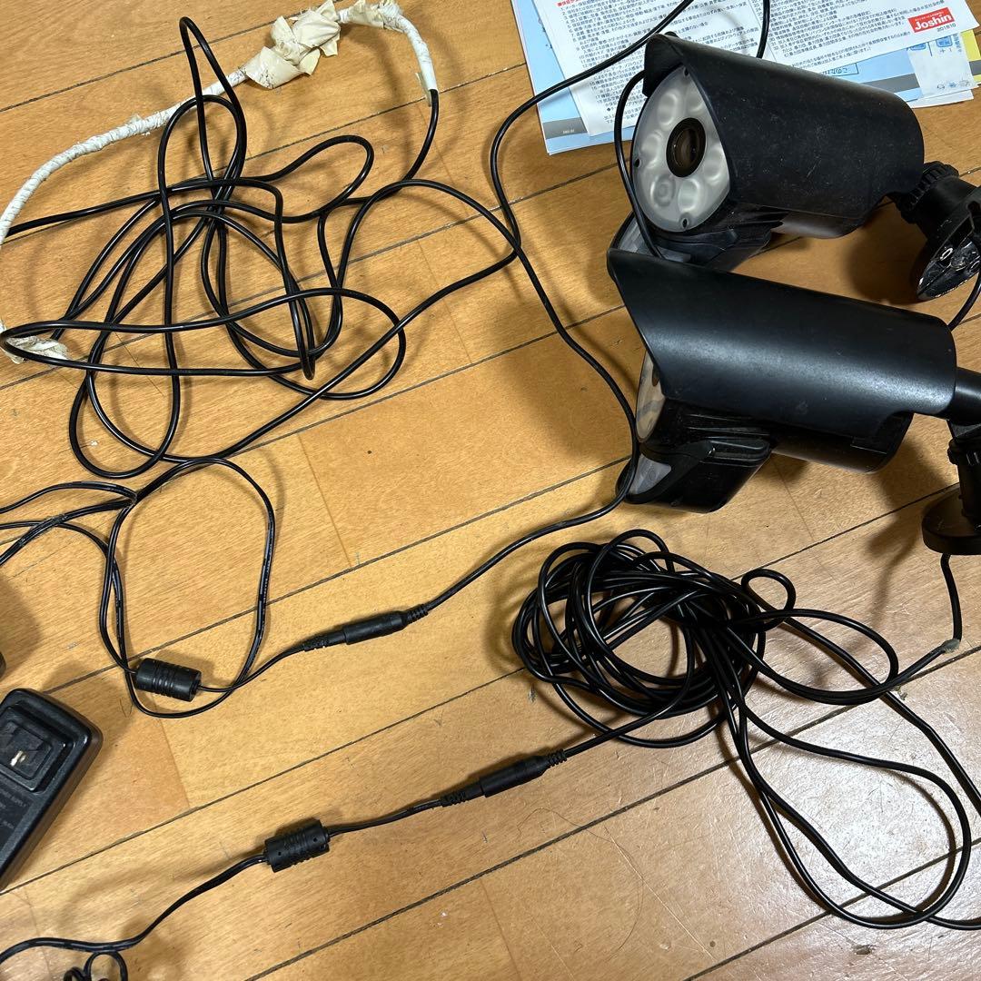 NSK 防犯カメラ2台　モニター　セット