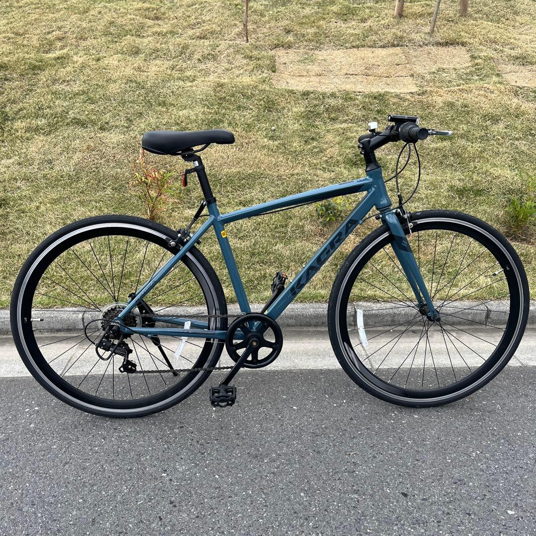 カグラ(KAGRA) クロスバイク ダークブルー　引き取りの方限定