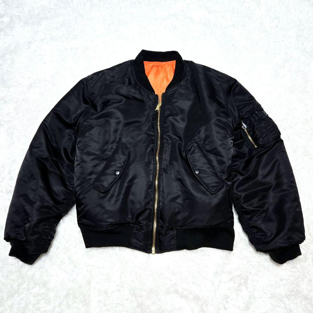 MIL-TEC ミルテック MA-1 フライトジャケット XL 中綿 オレンジ