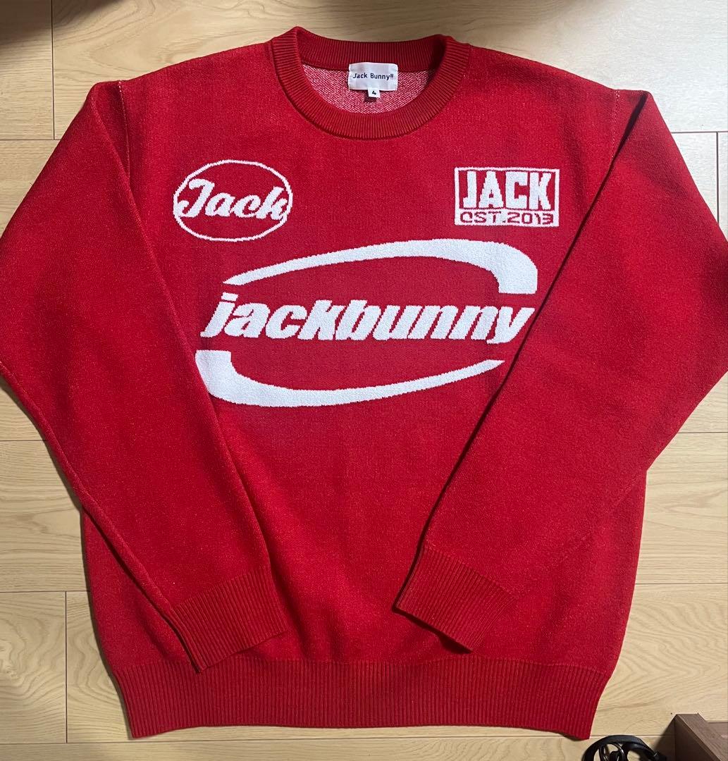 Jack Bunny 佐久間プロコラボカラー 12Gダブルジャガードクルーニット