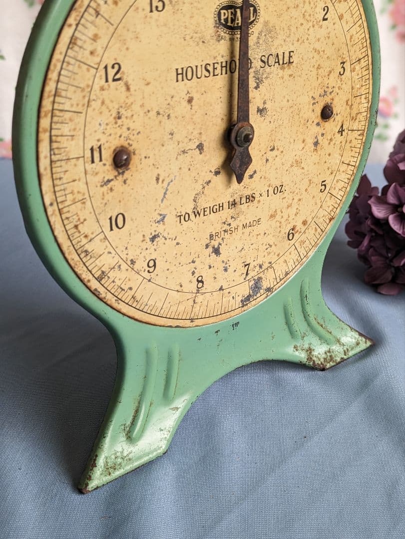 イギリスアンティーク パール PEARL ハウスホールドスケール 秤 スケール