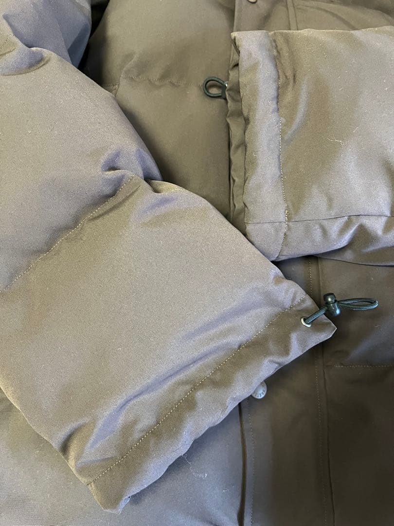 DANTONダントン ダウンフーデットジャケット（ブラウン）Sサイズ