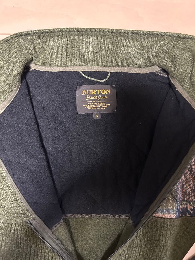 【新品未使用】バートン　フリース　BURTON MB PIERCE FREECE