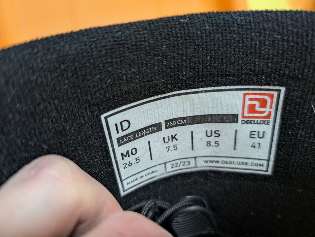 ディーラックス　ID　26.5cm サーモ未成型