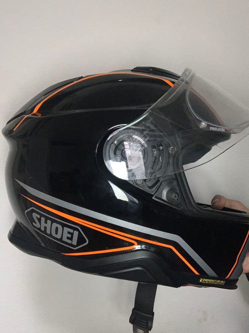 SHOEI GTair2 フルフェイスヘルメット ブラック/オレンジ